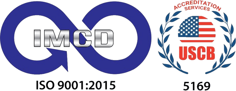 ISO 9001:2015 certification badge
