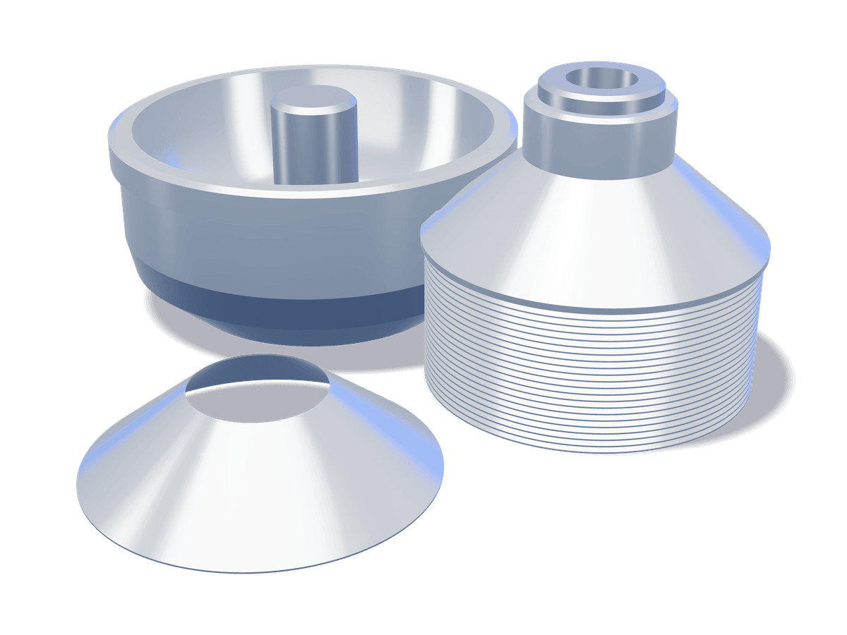 Separator bowl, disc stack and a single separator disc